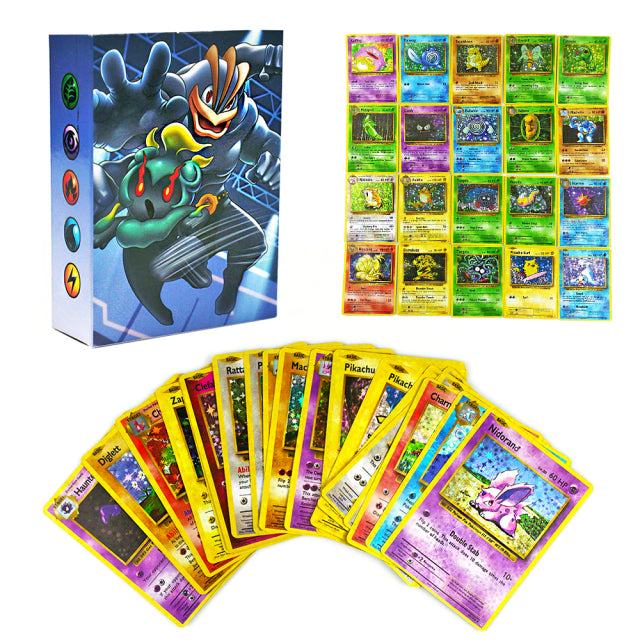 2022 Pokemon Cards Album Trading Cards Storage Bag VMAX MEGA Collection Holds Game Yugioh Card Shining Kids Toys Christmas Gift