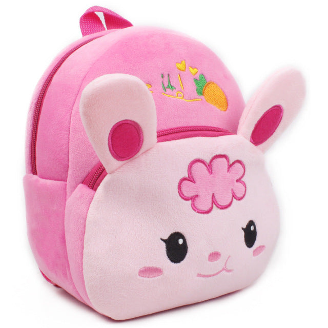 Mini Cartoon Kids Plush Backpacks Baby Toy Schoolbag Student Kindergarten Backpack Cute Children School Bags for Girl Schoolbags