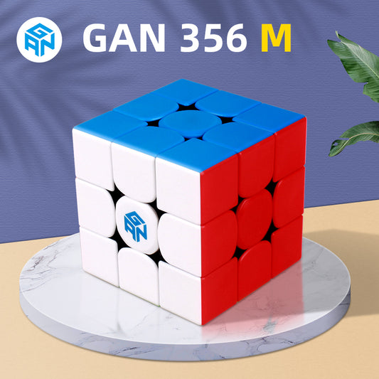 gan 356 m Magnetic Magic Speed Gan cube Stickerless GAN 356M Magnet Professional gan356 m Puzzle  Cubos Magicos קוביה מגנטית