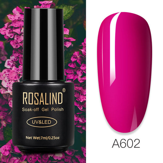 ROSALIND Nail Gel Polish Glitter Series Gel Varnishes All For Manicure Soak Off UV Lamp Nails Art Semi Permanent Gel Polish