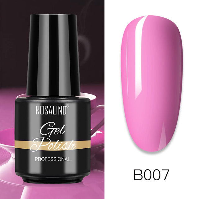 ROSALIND Nail Gel Polish Glitter Series Gel Varnishes All For Manicure Soak Off UV Lamp Nails Art Semi Permanent Gel Polish