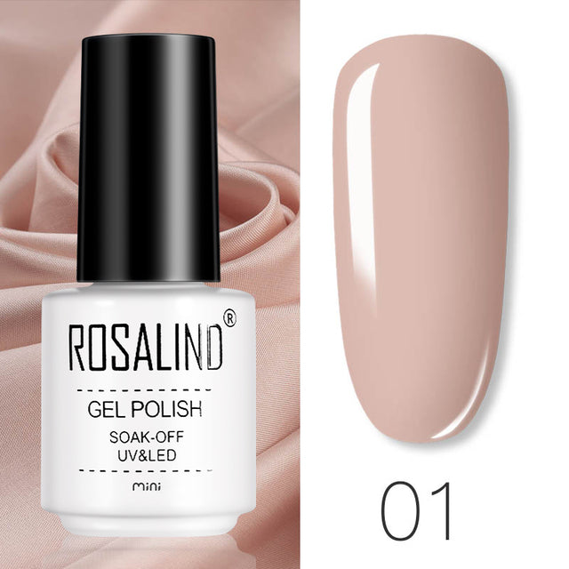 ROSALIND 7ML Nail Gel Polish Hybrid Varnishes All For Manicure Nails Art Base Top Coat UV Lamp Vernis Semi Permanent Varnishes