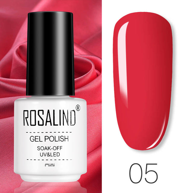 ROSALIND 7ML Nail Gel Polish Hybrid Varnishes All For Manicure Nails Art Base Top Coat UV Lamp Vernis Semi Permanent Varnishes