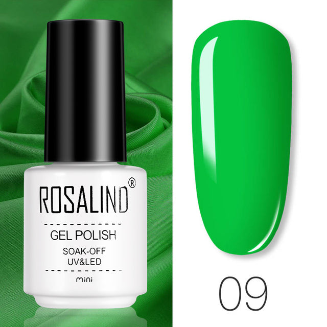 ROSALIND 7ML Nail Gel Polish Hybrid Varnishes All For Manicure Nails Art Base Top Coat UV Lamp Vernis Semi Permanent Varnishes