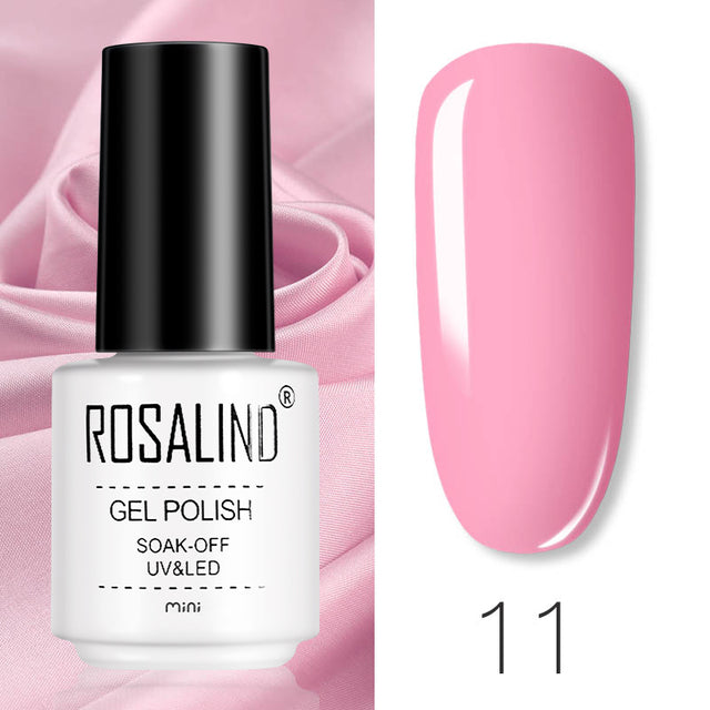 ROSALIND 7ML Nail Gel Polish Hybrid Varnishes All For Manicure Nails Art Base Top Coat UV Lamp Vernis Semi Permanent Varnishes