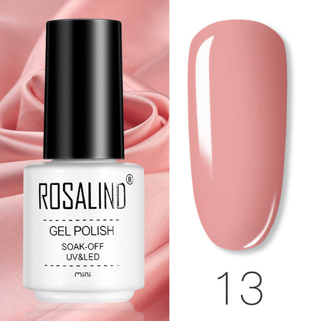 ROSALIND 7ML Nail Gel Polish Hybrid Varnishes All For Manicure Nails Art Base Top Coat UV Lamp Vernis Semi Permanent Varnishes