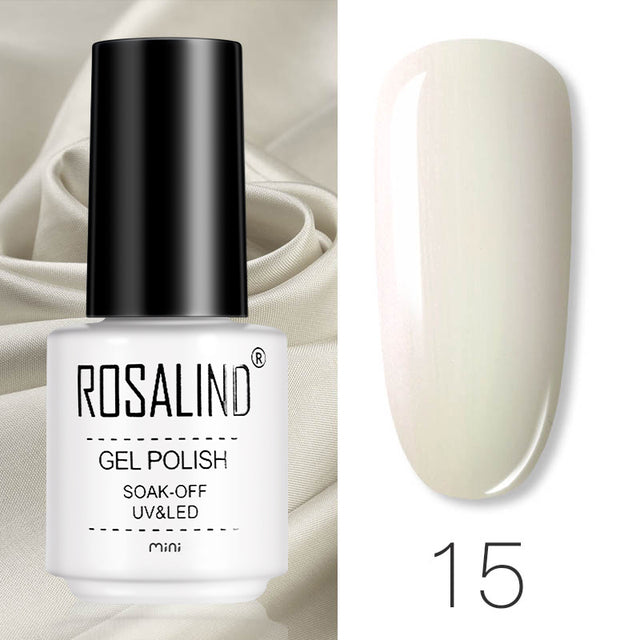 ROSALIND 7ML Nail Gel Polish Hybrid Varnishes All For Manicure Nails Art Base Top Coat UV Lamp Vernis Semi Permanent Varnishes