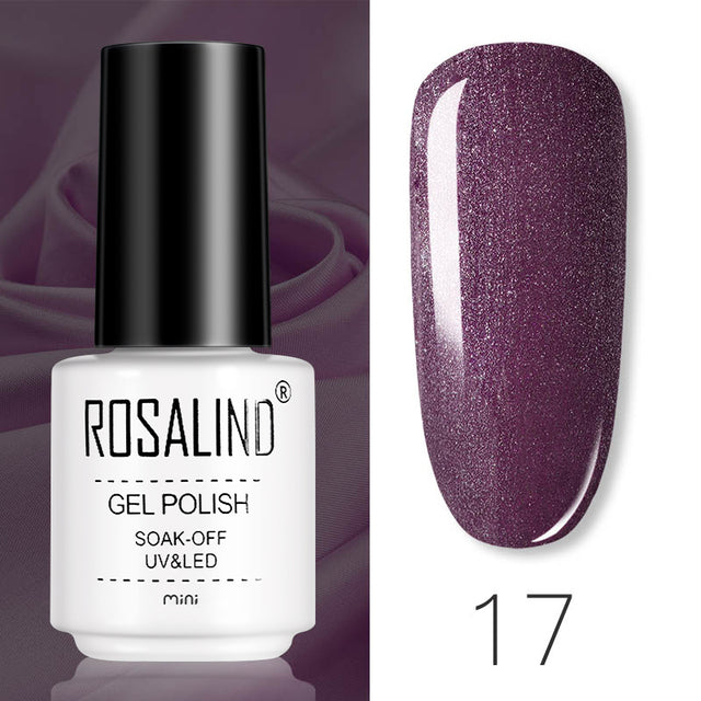 ROSALIND 7ML Nail Gel Polish Hybrid Varnishes All For Manicure Nails Art Base Top Coat UV Lamp Vernis Semi Permanent Varnishes