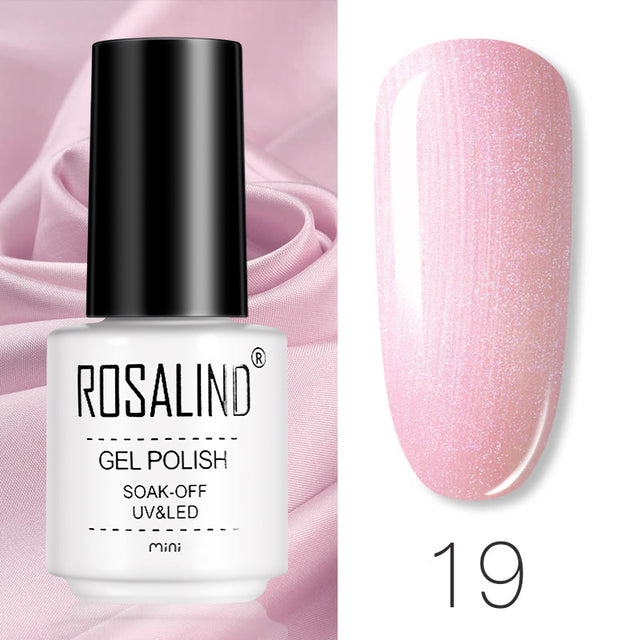 ROSALIND 7ML Nail Gel Polish Hybrid Varnishes All For Manicure Nails Art Base Top Coat UV Lamp Vernis Semi Permanent Varnishes