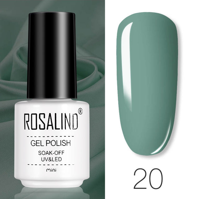 ROSALIND 7ML Nail Gel Polish Hybrid Varnishes All For Manicure Nails Art Base Top Coat UV Lamp Vernis Semi Permanent Varnishes