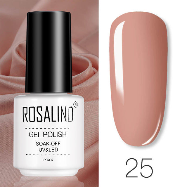 ROSALIND 7ML Nail Gel Polish Hybrid Varnishes All For Manicure Nails Art Base Top Coat UV Lamp Vernis Semi Permanent Varnishes