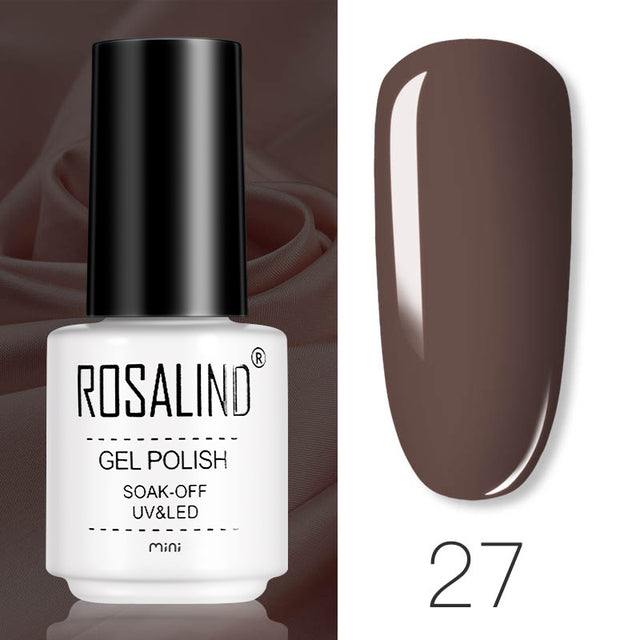 ROSALIND 7ML Nail Gel Polish Hybrid Varnishes All For Manicure Nails Art Base Top Coat UV Lamp Vernis Semi Permanent Varnishes