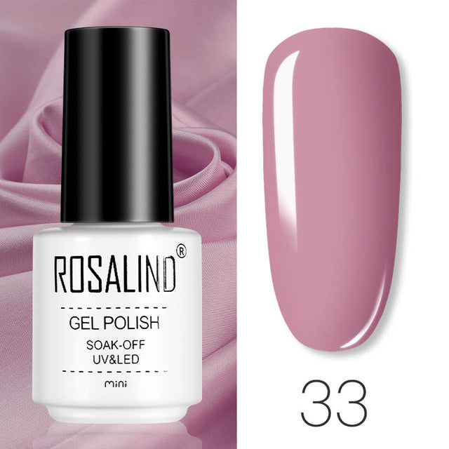 ROSALIND 7ML Nail Gel Polish Hybrid Varnishes All For Manicure Nails Art Base Top Coat UV Lamp Vernis Semi Permanent Varnishes