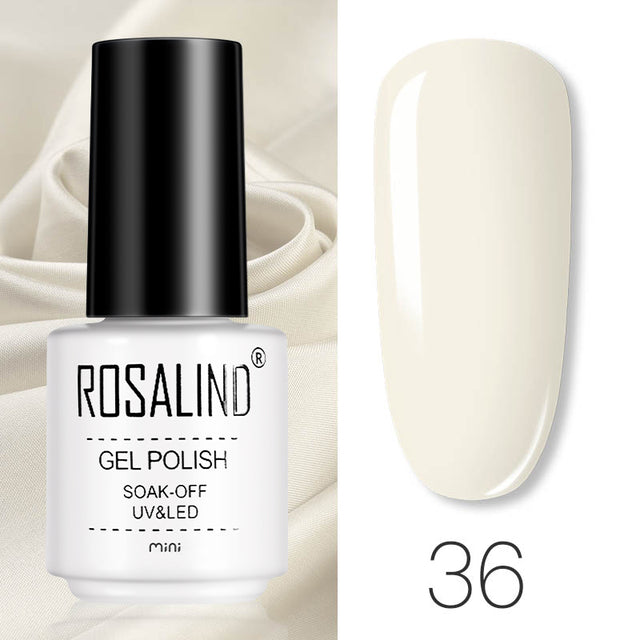 ROSALIND 7ML Nail Gel Polish Hybrid Varnishes All For Manicure Nails Art Base Top Coat UV Lamp Vernis Semi Permanent Varnishes