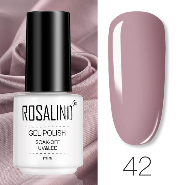 ROSALIND 7ML Nail Gel Polish Hybrid Varnishes All For Manicure Nails Art Base Top Coat UV Lamp Vernis Semi Permanent Varnishes