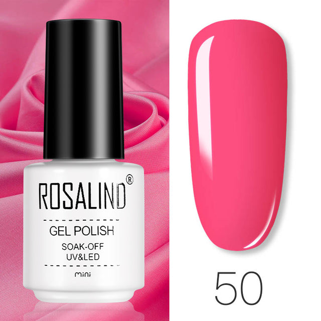 ROSALIND 7ML Nail Gel Polish Hybrid Varnishes All For Manicure Nails Art Base Top Coat UV Lamp Vernis Semi Permanent Varnishes