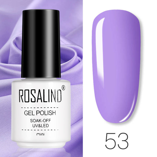 ROSALIND 7ML Nail Gel Polish Hybrid Varnishes All For Manicure Nails Art Base Top Coat UV Lamp Vernis Semi Permanent Varnishes