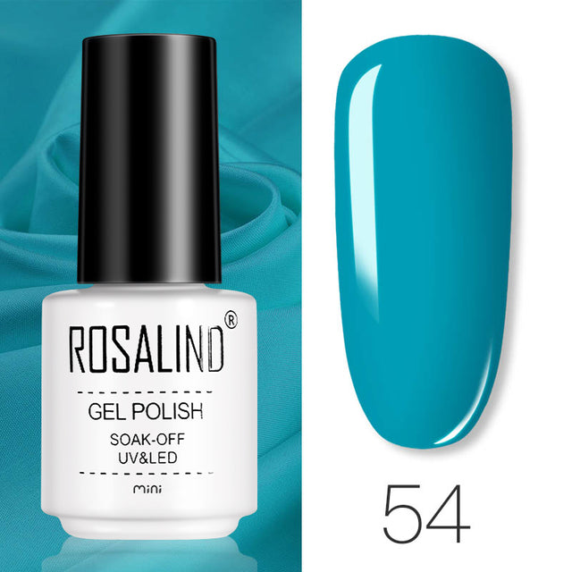 ROSALIND 7ML Nail Gel Polish Hybrid Varnishes All For Manicure Nails Art Base Top Coat UV Lamp Vernis Semi Permanent Varnishes