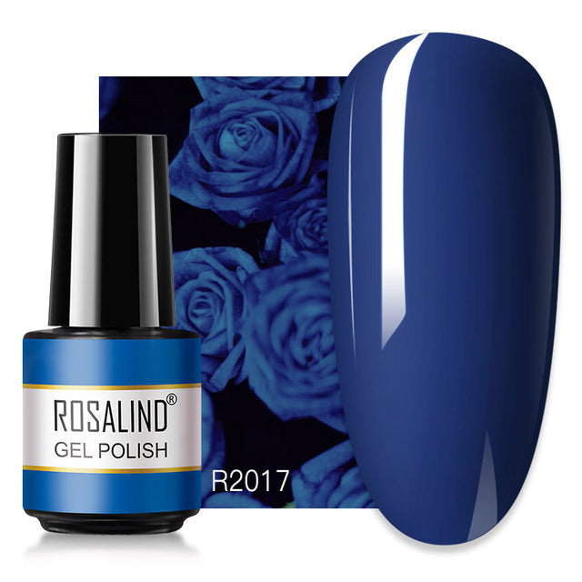 ROSALIND 7ML Nail Gel Polish Hybrid Varnishes All For Manicure Nails Art Base Top Coat UV Lamp Vernis Semi Permanent Varnishes