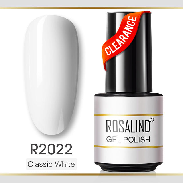 ROSALIND 7ML Nail Gel Polish Hybrid Varnishes All For Manicure Nails Art Base Top Coat UV Lamp Vernis Semi Permanent Varnishes