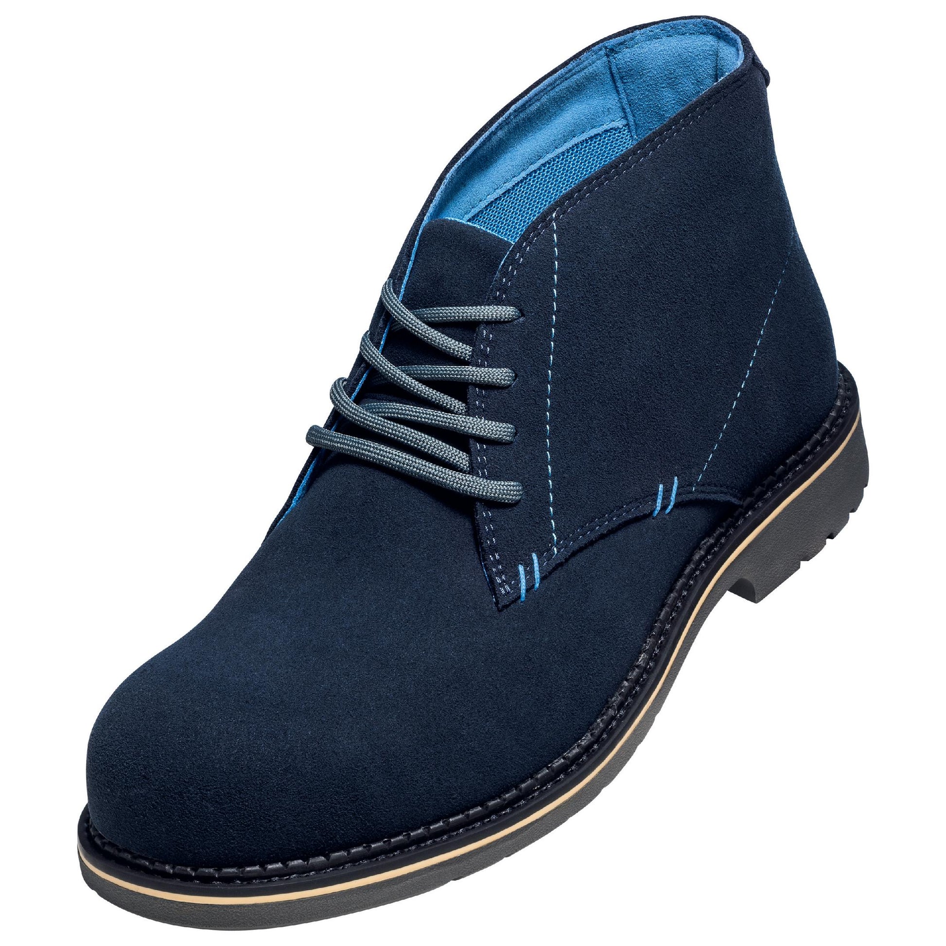 stylisch, super bequem- uvex 1 business Sicherheitsschuh S3 Stiefel Weite 11 Leder oder Stoff?