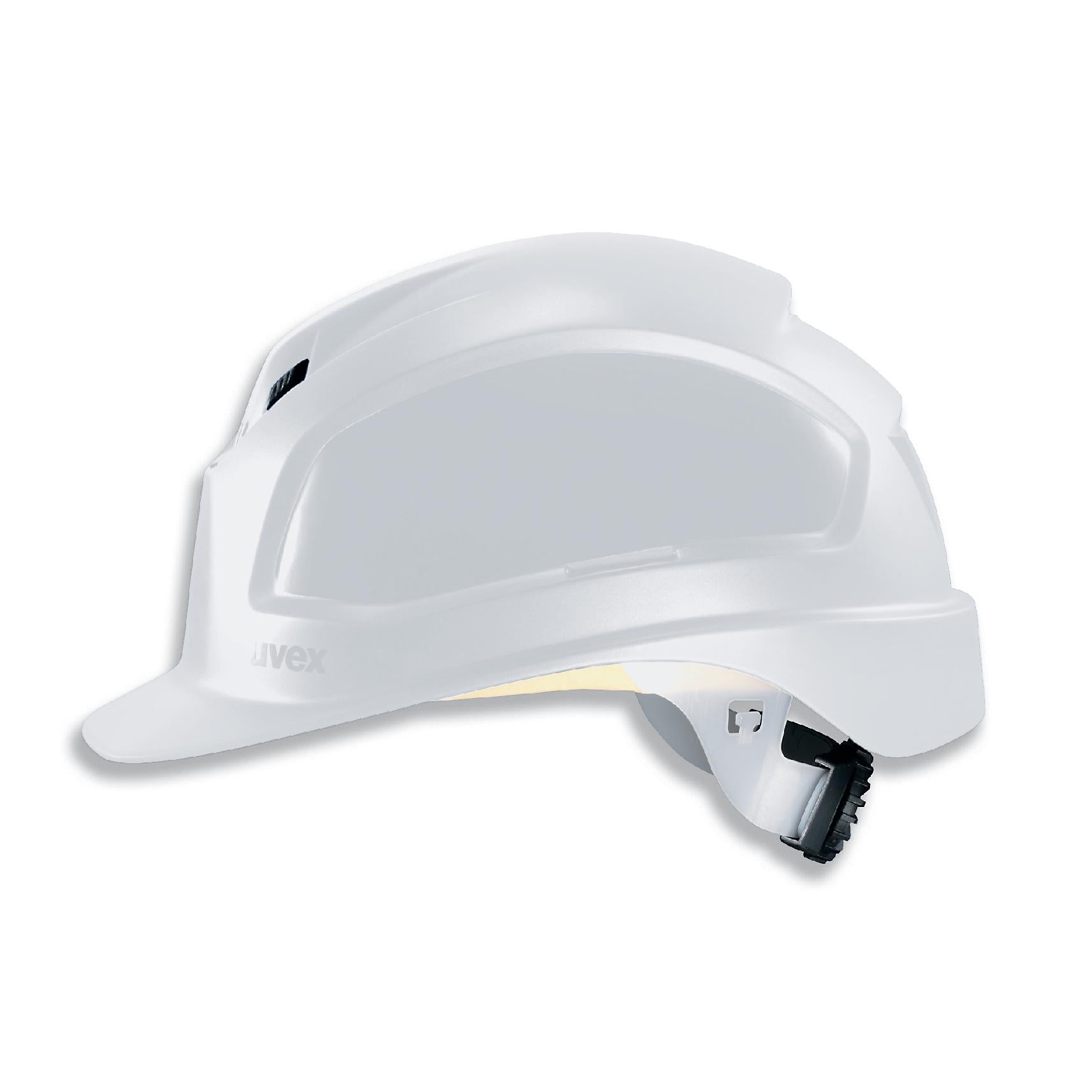 uvex pheos B-WR Schutzhelm weiß- leichter Helm im sportlichen Design